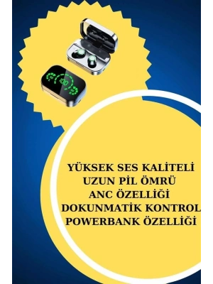 ® Yeni Nesil Kaliteli Akıllı Saat ve Kablosuz Bluetooth Kulaklık  Yüksek Ses Kaliteli