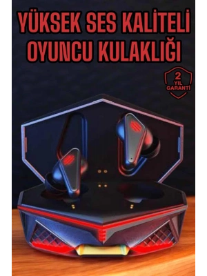 ® Yeni Nesil Oyuncu Kulaklığı Gürültü Önleyici Uzun Pil Ömrü Bluetooth Bağlantılı