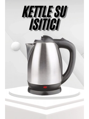 ® Yeni Nesil Saplı Uzun Ömürlü Paslanmaz Çelik Su Isıtıcı Kettle