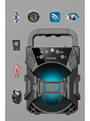 ® Yüksek Performanslı Bluetooth Hoparlör Kablosuz Taşınabilir