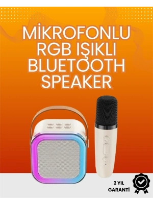 ® Yüksek Performanslı Kablosuz Karaoke Hoparlör