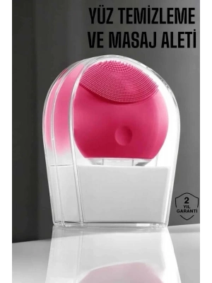 ® Yüz Temizleme Ve Masaj Aleti Tüm Cilt Tipleri İçin Uygun, Kan Dolaşımını Artıran