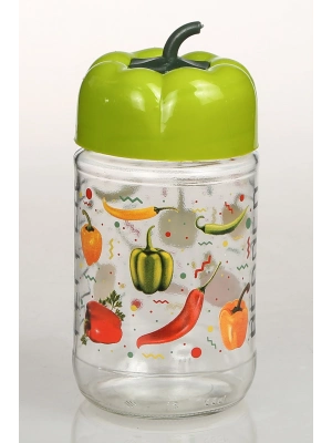 Biber Desenli Kavanoz 660 Cc Royaleks-BD660