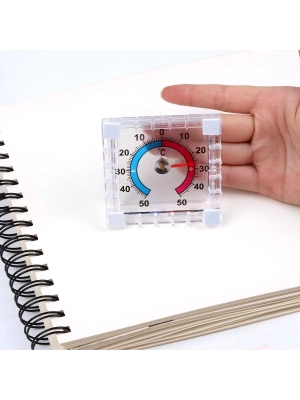 Bimetalik Kare Termometre