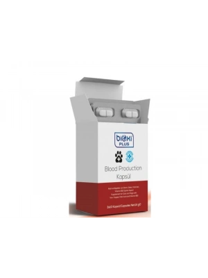 Bioxi Plus Blood Production Kapsül Demir Bakır Folik Asi B vitamini 30 kapsül