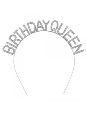 Birthday Queen Yazılı Kraliçe Taç
