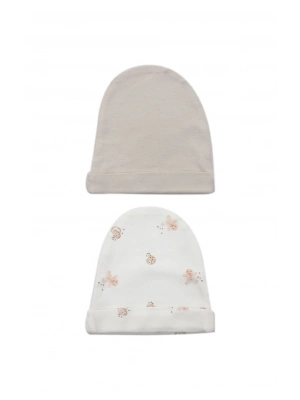 Bistyle 2li Şapka Cookies Make Happy 90193 Ekru