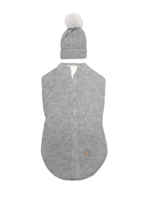 Bistyle Baby İn Swadding Triko Kundak 75108 Gri