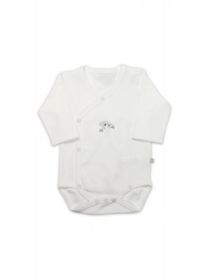 Bistyle Kruvaze Body Uzun Kol Lıttle Koala 17113 Gri