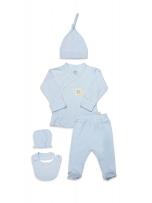 Bistyle Modal Flying Balloons 5Li Hastane Çıkışı BS12109 Mavi