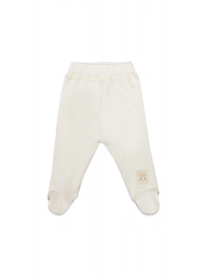 Bistyle Modal Flying Balloons Patikli Pantolon BS16122 Ekru