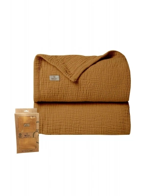 Bistyle Müslin Battaniye 120x120 Cm 70101 Hardal