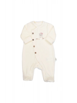 Bi̇style Tulum Kadi̇fe I Love Mummy 15123 Ekru