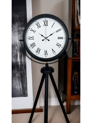 ® Black Elegance Tripod Ayaklı Saat