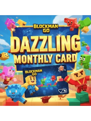 Blockman Go Dazziling Monthly Card