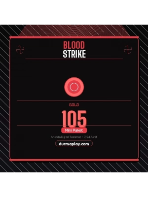 Blood Strike 100 + 5 Altın TR