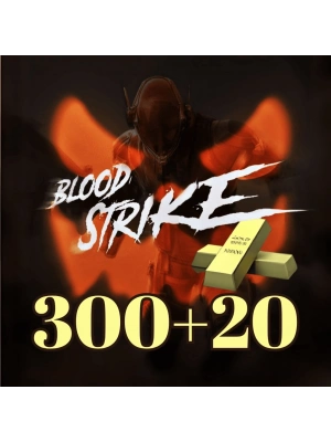 Blood Strike 300 + 20 Gold Mena