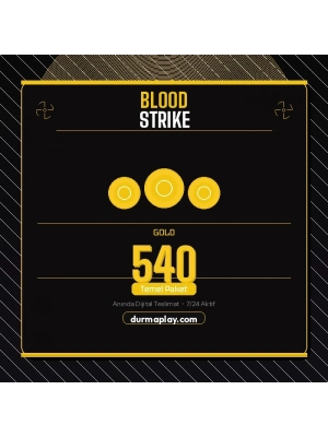 Blood Strike 500 + 40 Altın TR