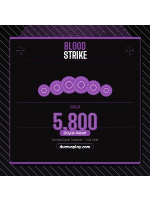 Blood Strike 5.000 + 800 Altın TR
