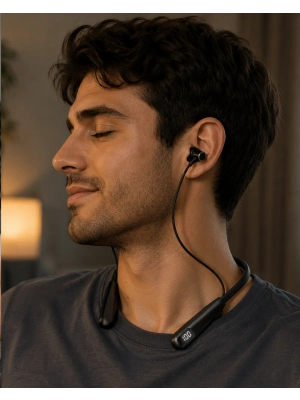 Bluetooth 5.3 Boyun Askılı Kulaklık Düşük Gecikmeli Manyetik Tasarım