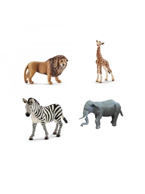 ® BMA-13 PVC PAKETTE DÖRTLÜ VAHŞİ HAYVANLAR -KİD