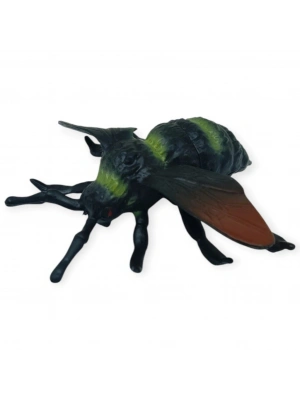 Böcek Figürleri - Gerçekçi Figür - Yeşil Yaban Arısı 10 cm