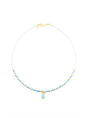 Boncuk Ananas Kolye - Beyaz