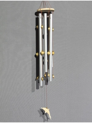 Boncuklu Metal Rüzgar Çanı 3dıarta-28
