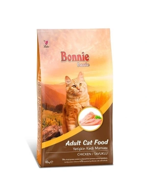 Bonnie Basic Tavuklu Yetişkin Kedi Maması 10 Kg