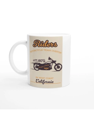 Born Free California Riders Temalı Kupa Bardak