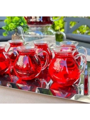 Borosilikat Cam Bardak 6 Adet