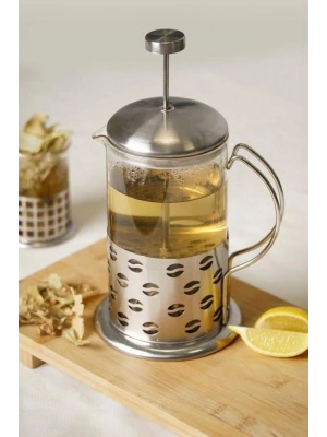 Borosilikat Cam French Press 350 ml