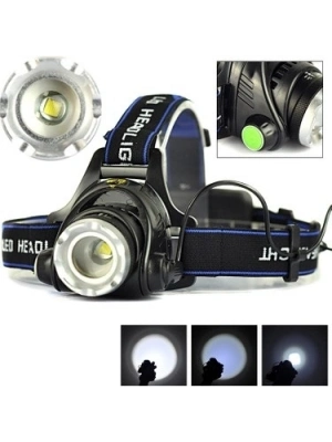 Boruit Led Kafa Feneri 2000lm Xm-l T6 2000 Lumens 3 Modlu