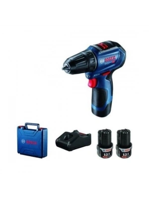 ® Bosch GSR 12V-30  Li Çift Akülü Vidalama Çantalı