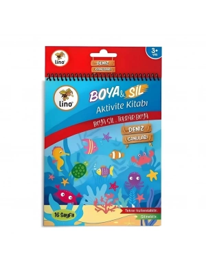 Boya Sil Aktivite Silinebilir Boyama Denizaltı