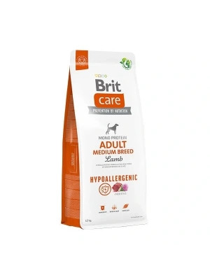 Brit Care Hypo-Allergenic Kuzu Etli Orta Irk Yetişkin Köpek Maması 12 Kg