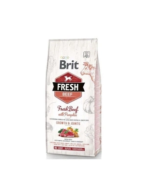 Brit Fresh Sığır Etli ve Balkabaklı Yavru Köpek Maması 12 Kg