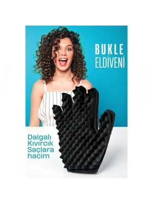 Bukle Eldiveni Dalgalı Kıvırcık Saçlara Bakım Eldiveni 721592
