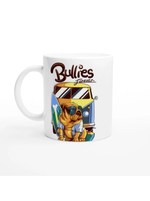 Bully ve Karavan Temalı Baskılı Kupa Bardak