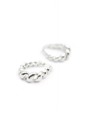 Burgu Halka Küpe - Gümüş