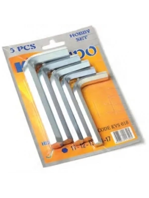 Büyük 6 Köşe Alyan Seti 5 Parça