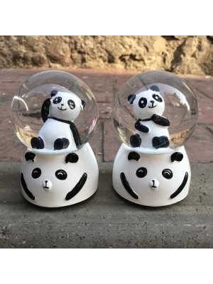 Büyük Boy Panda Kar Küresi