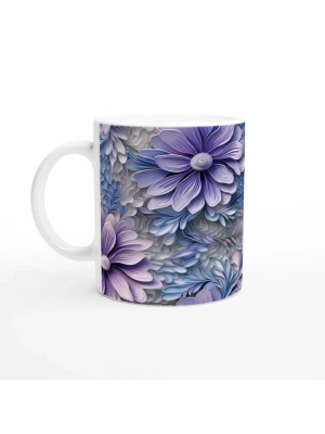 Buzlu Leylak Bahçesi Kupa Bardak