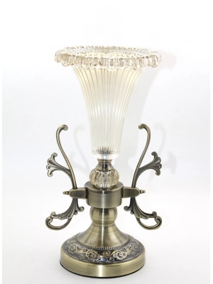 Cam Şamdan Tekli Model 1