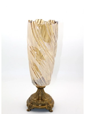 Cam Şamdan Tekli Model 3