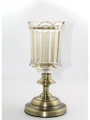 Cam Şamdan Tekli Model 5