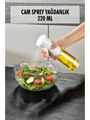 Cam Sprey Yağdanlık Beyaz 220 ML