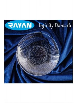 Cam Tabak Güneş Yıldız Gül Model 6lı Royaleks-G-404