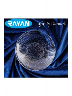 Cam Tabak Güneş Yıldız Gül Model 6lı Royaleks-G-404
