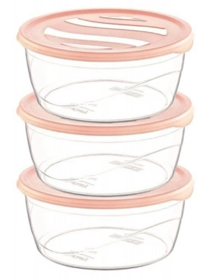 Çankaya 3lü Karizma Yuvarlak Saklama Kabı ÇNK-2149